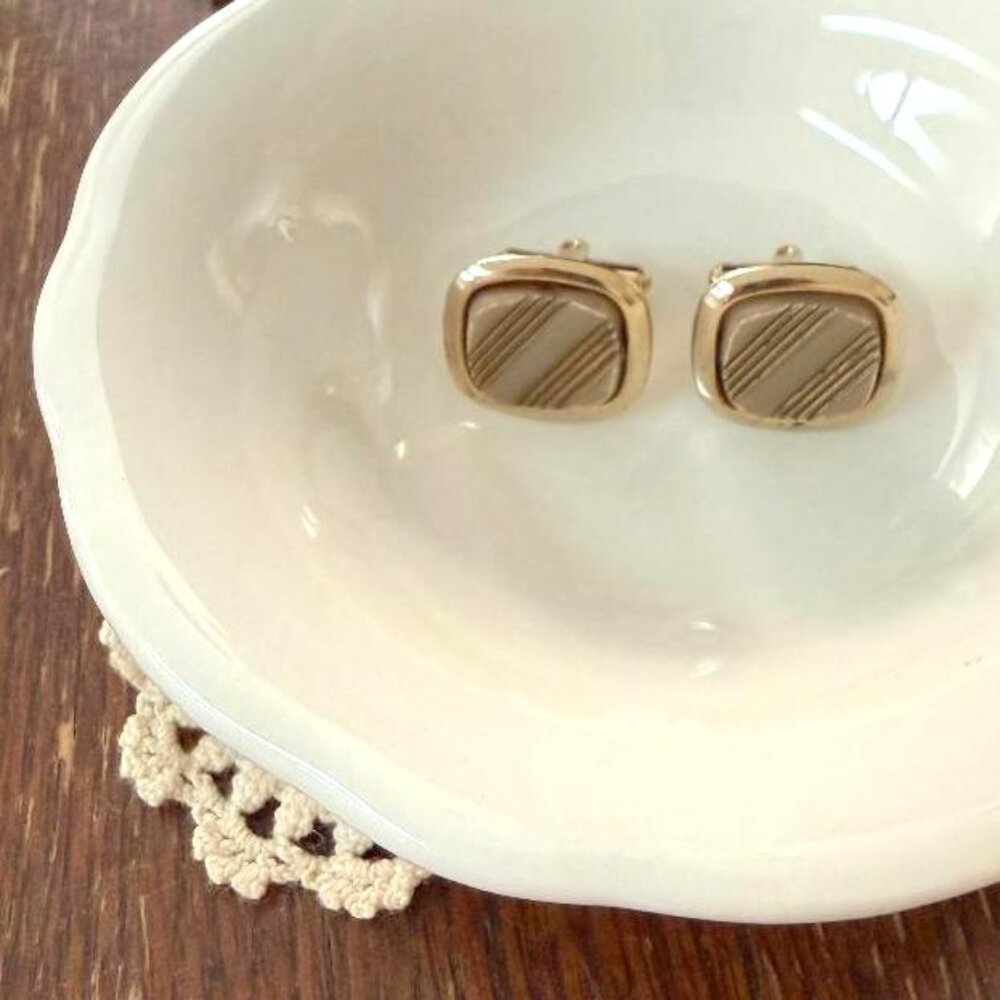 Vintage Cuff Links Lot, Vintage Tie Clip - Picture 4 of 9